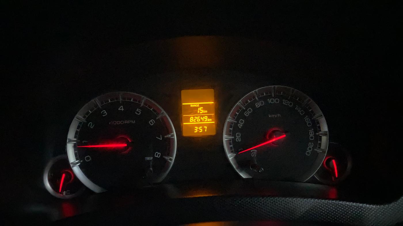 2014 Maruti Swift VXI, Petrol, Manual, 82,636 km, Odometer Image