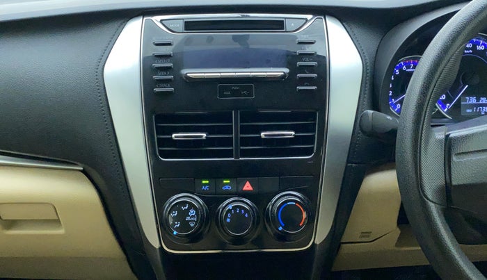 2019 Toyota YARIS J MT, Petrol, Manual, 1,17,543 km, Air Conditioner