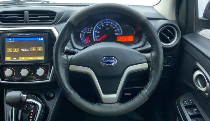 2019 Datsun Go T CVT, Petrol, Automatic, 29,708 km, Steering Wheel Close Up