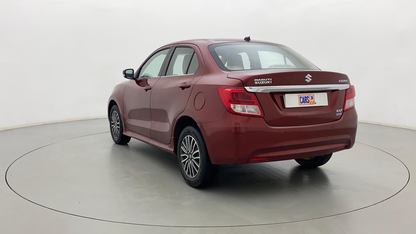 2017 Maruti Dzire ZXI PLUS AMT, Petrol, Automatic, 51,529 km, Left Back Diagonal