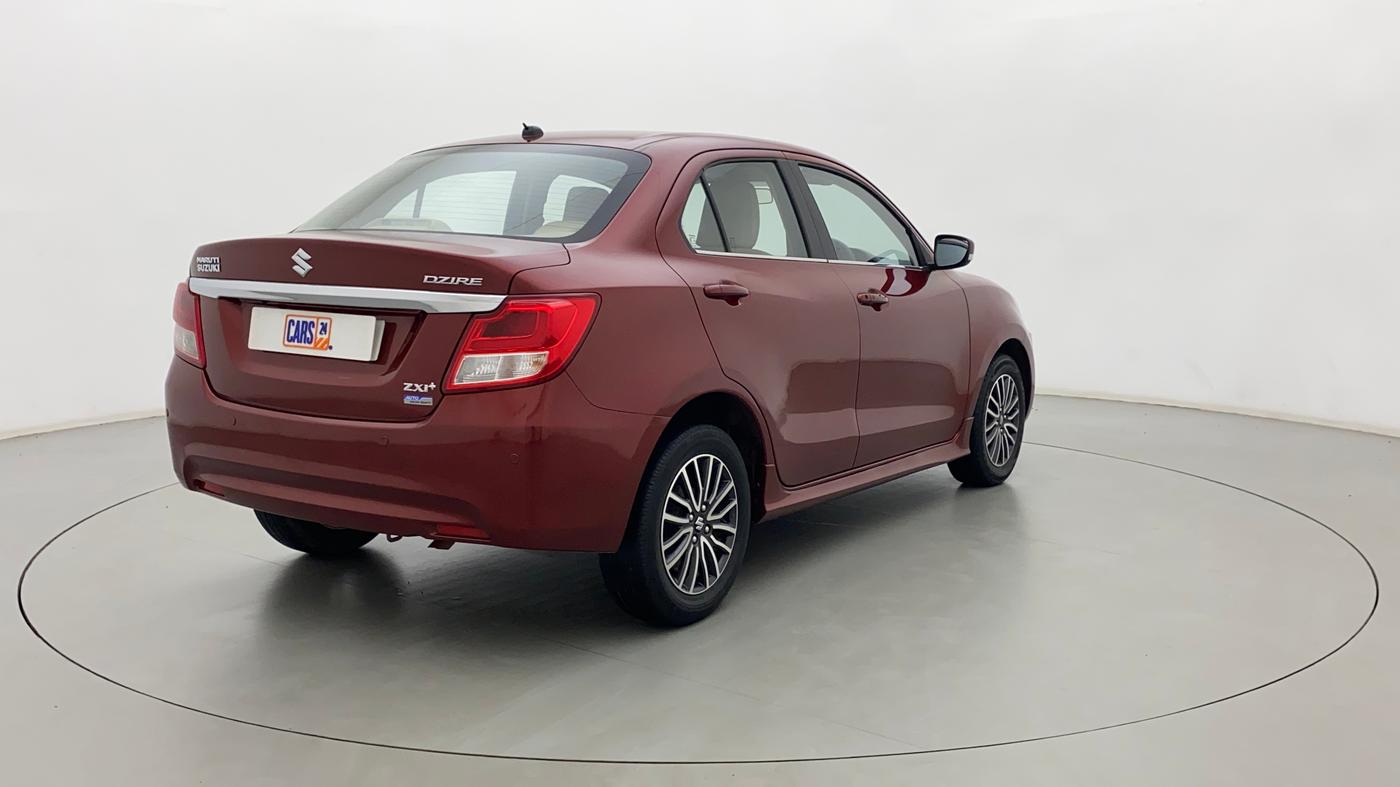 2017 Maruti Dzire ZXI PLUS AMT, Petrol, Automatic, 51,529 km, Right Back Diagonal