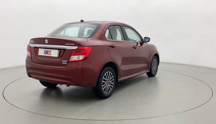 2017 Maruti Dzire ZXI PLUS AMT, Petrol, Automatic, 51,529 km, Right Back Diagonal