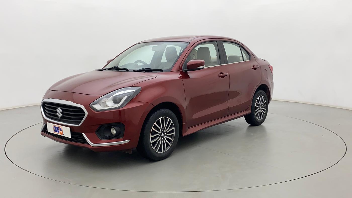 2017 Maruti Dzire ZXI PLUS AMT, Petrol, Automatic, 51,529 km, Left Front Diagonal