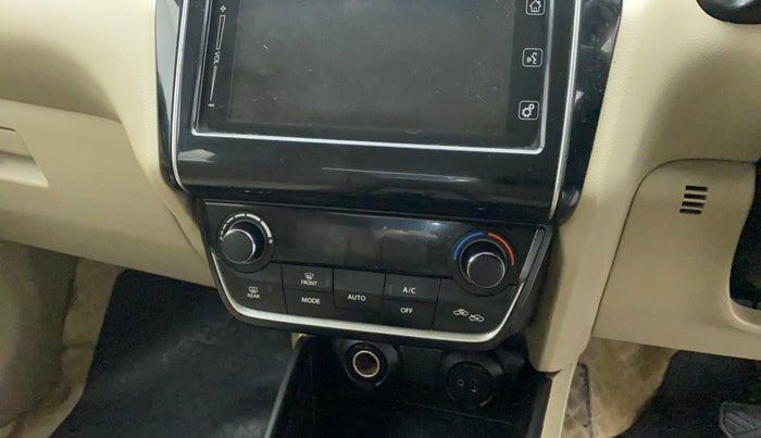 2017 Maruti Dzire ZXI PLUS AMT, Petrol, Automatic, 51,529 km, AC Unit - Directional switch has minor damage