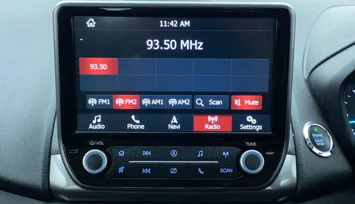 2019 Ford Ecosport TITANIUM 1.5L DIESEL, Diesel, Manual, 1,08,772 km, Infotainment System