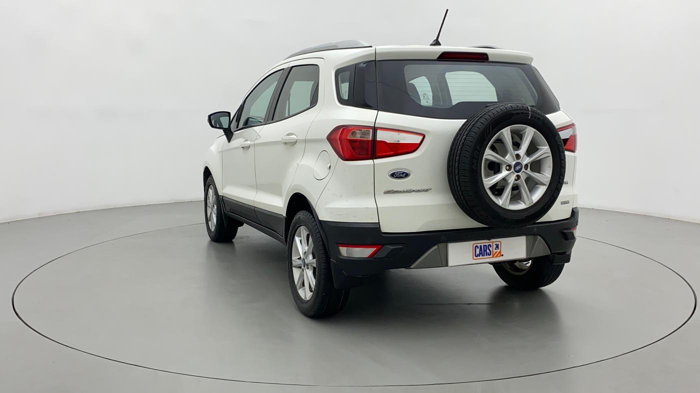 2019 Ford Ecosport TITANIUM 1.5L DIESEL, Diesel, Manual, 1,08,772 km, Left Back Diagonal