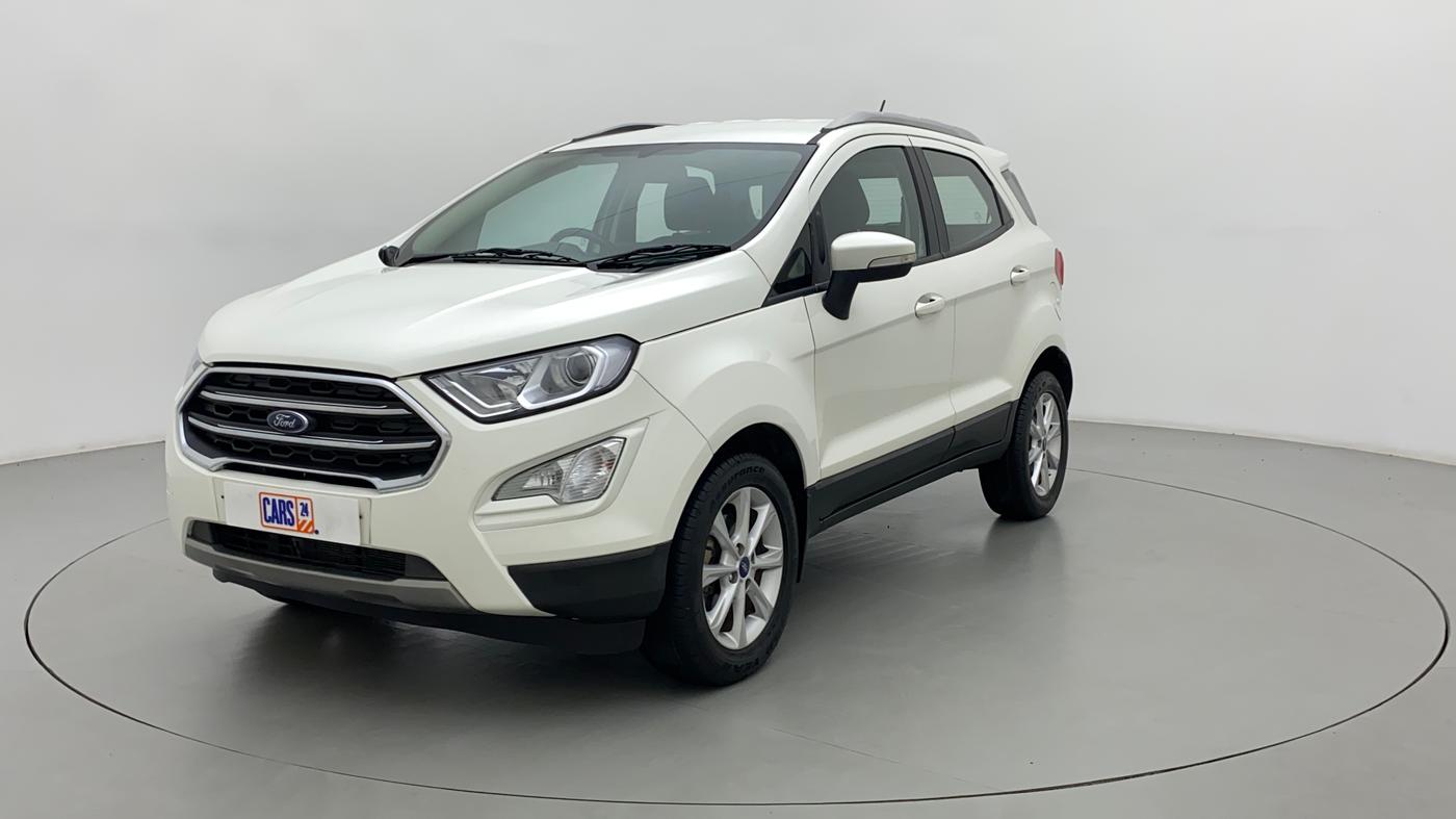 2019 Ford Ecosport TITANIUM 1.5L DIESEL, Diesel, Manual, 1,08,772 km, Left Front Diagonal