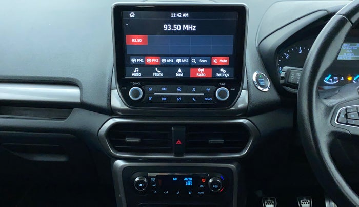 2019 Ford Ecosport TITANIUM 1.5L DIESEL, Diesel, Manual, 1,08,772 km, Air Conditioner