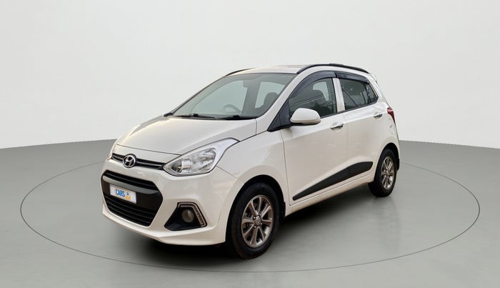2016 Hyundai Grand i10 ASTA (O) AT 1.2 KAPPA VTVT, Petrol, Automatic, 68,678 km, Left Front Diagonal