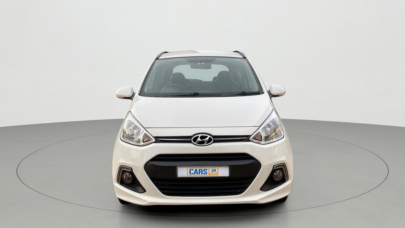 2016 Hyundai Grand i10 ASTA (O) AT 1.2 KAPPA VTVT, Petrol, Automatic, 68,678 km, Front