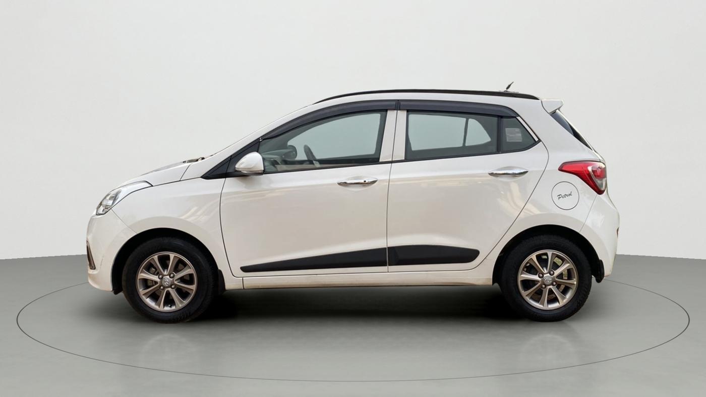2016 Hyundai Grand i10 ASTA (O) AT 1.2 KAPPA VTVT, Petrol, Automatic, 68,678 km, Left Side