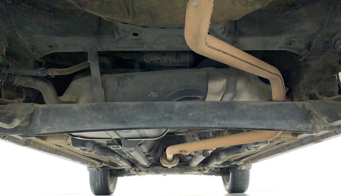 2017 Hyundai Creta SX PLUS 1.6 PETROL DUAL TONE, Petrol, Manual, 75,674 km, Rear Underbody