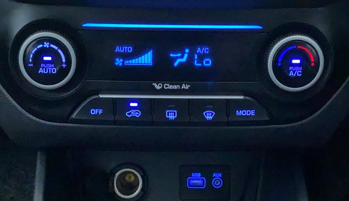 2017 Hyundai Creta SX PLUS 1.6 PETROL DUAL TONE, Petrol, Manual, 75,674 km, Automatic Climate Control