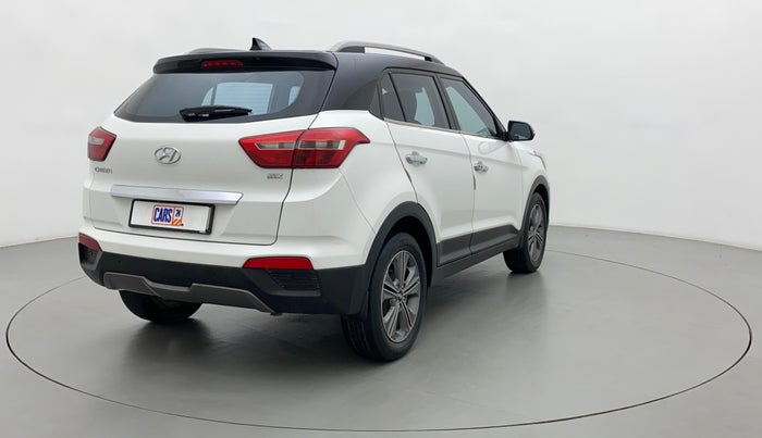 2017 Hyundai Creta SX PLUS 1.6 PETROL DUAL TONE, Petrol, Manual, 75,674 km, Right Back Diagonal