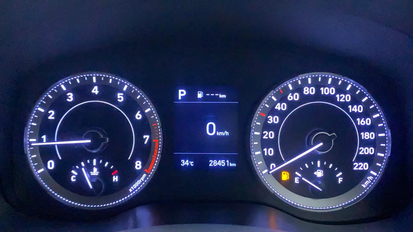 2020 Hyundai VENUE SX PLUS 1.0 TURBO DCT, Petrol, Automatic, 28,451 km, Odometer Image