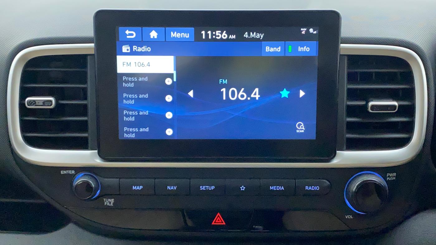 2020 Hyundai VENUE SX PLUS 1.0 TURBO DCT, Petrol, Automatic, 28,451 km, Infotainment System