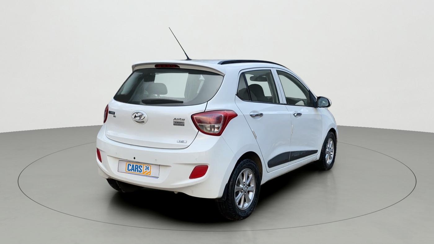 2015 Hyundai Grand i10 ASTA 1.2 KAPPA VTVT, Petrol, Manual, 50,124 km, Right Back Diagonal