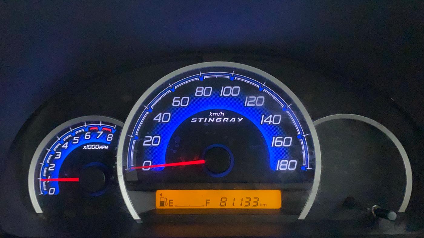2014 Maruti Wagon R Stingray VXI, Petrol, Manual, 81,132 km, Odometer Image