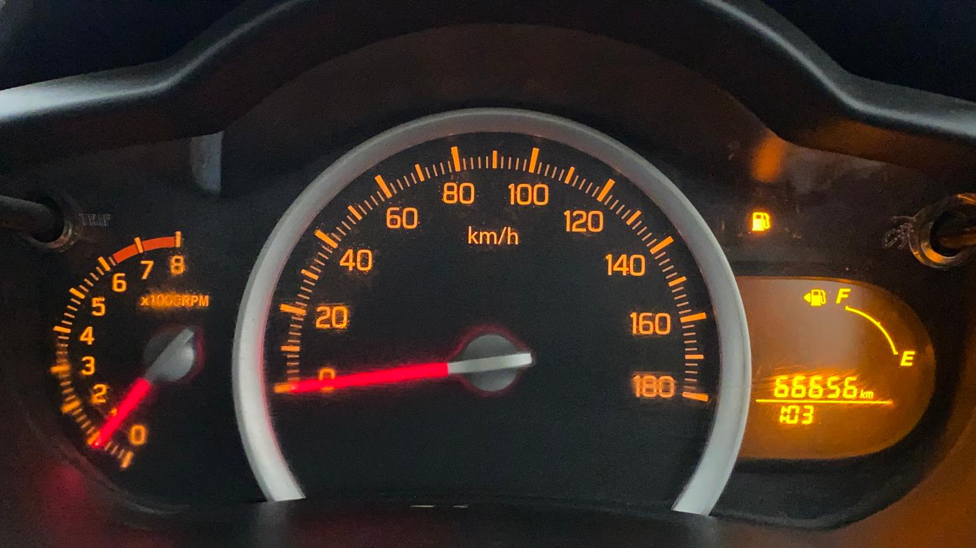 2017 Maruti Celerio ZXI, Petrol, Manual, 66,656 km, Odometer Image