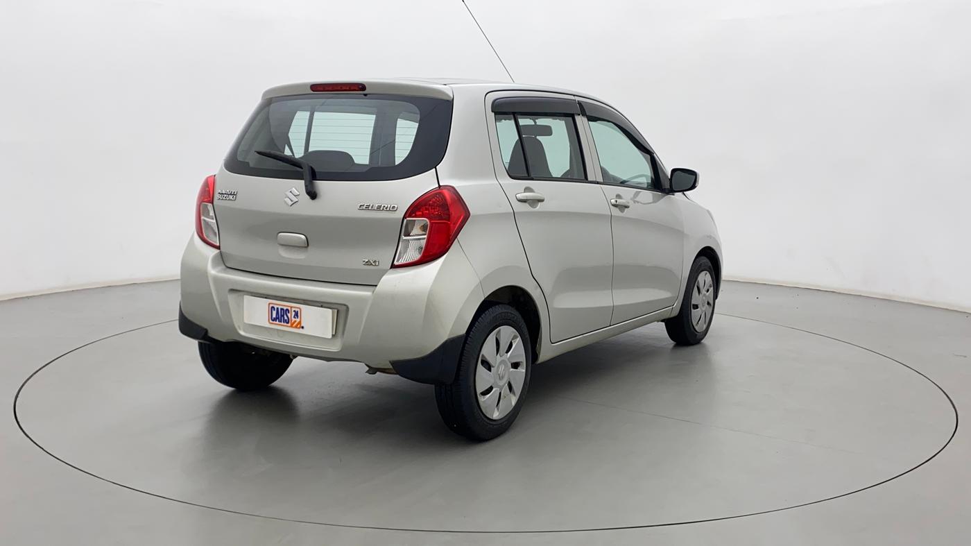 2017 Maruti Celerio ZXI, Petrol, Manual, 66,656 km, Right Back Diagonal