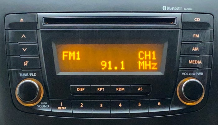 2017 Maruti Celerio ZXI, Petrol, Manual, 66,656 km, Infotainment System