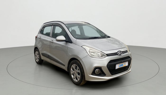 2015 Hyundai Grand i10 SPORTZ 1.2 KAPPA VTVT, Petrol, Manual, 40,071 km, Right Front Diagonal