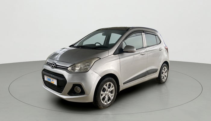 2015 Hyundai Grand i10 SPORTZ 1.2 KAPPA VTVT, Petrol, Manual, 40,071 km, Left Front Diagonal