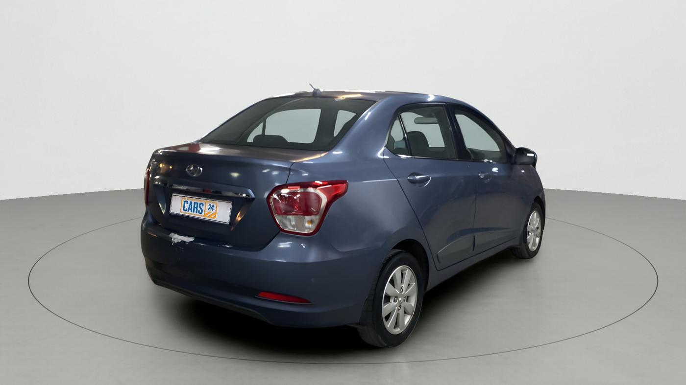 2014 Hyundai Xcent S (O) 1.2, Petrol, Manual, 42,538 km, Right Back Diagonal