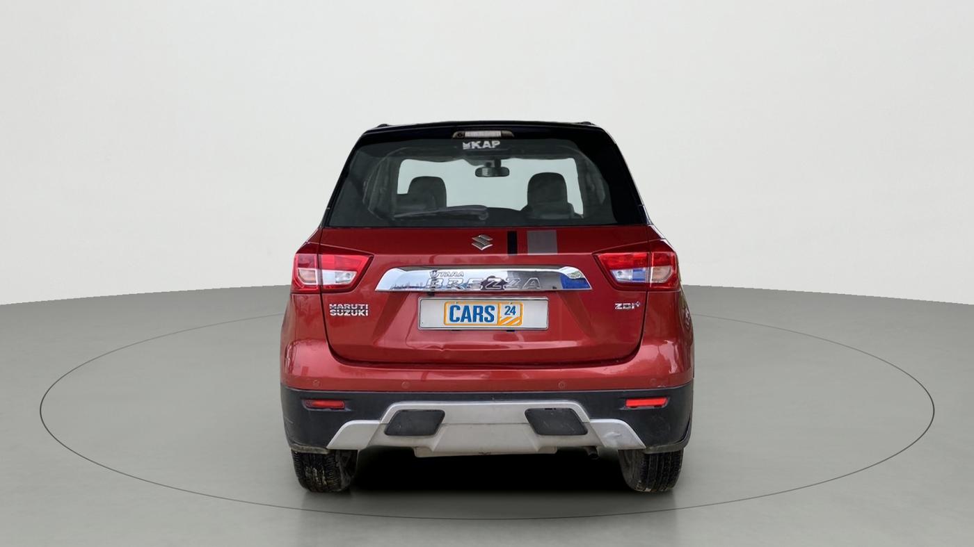 2016 Maruti Vitara Brezza ZDI PLUS DUAL TONE, Diesel, Manual, 68,761 km, Back/Rear