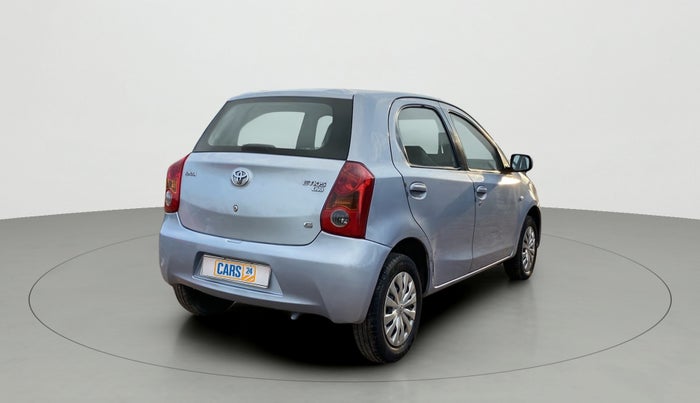 2011 Toyota Etios Liva G, Petrol, Manual, 78,102 km, Right Back Diagonal