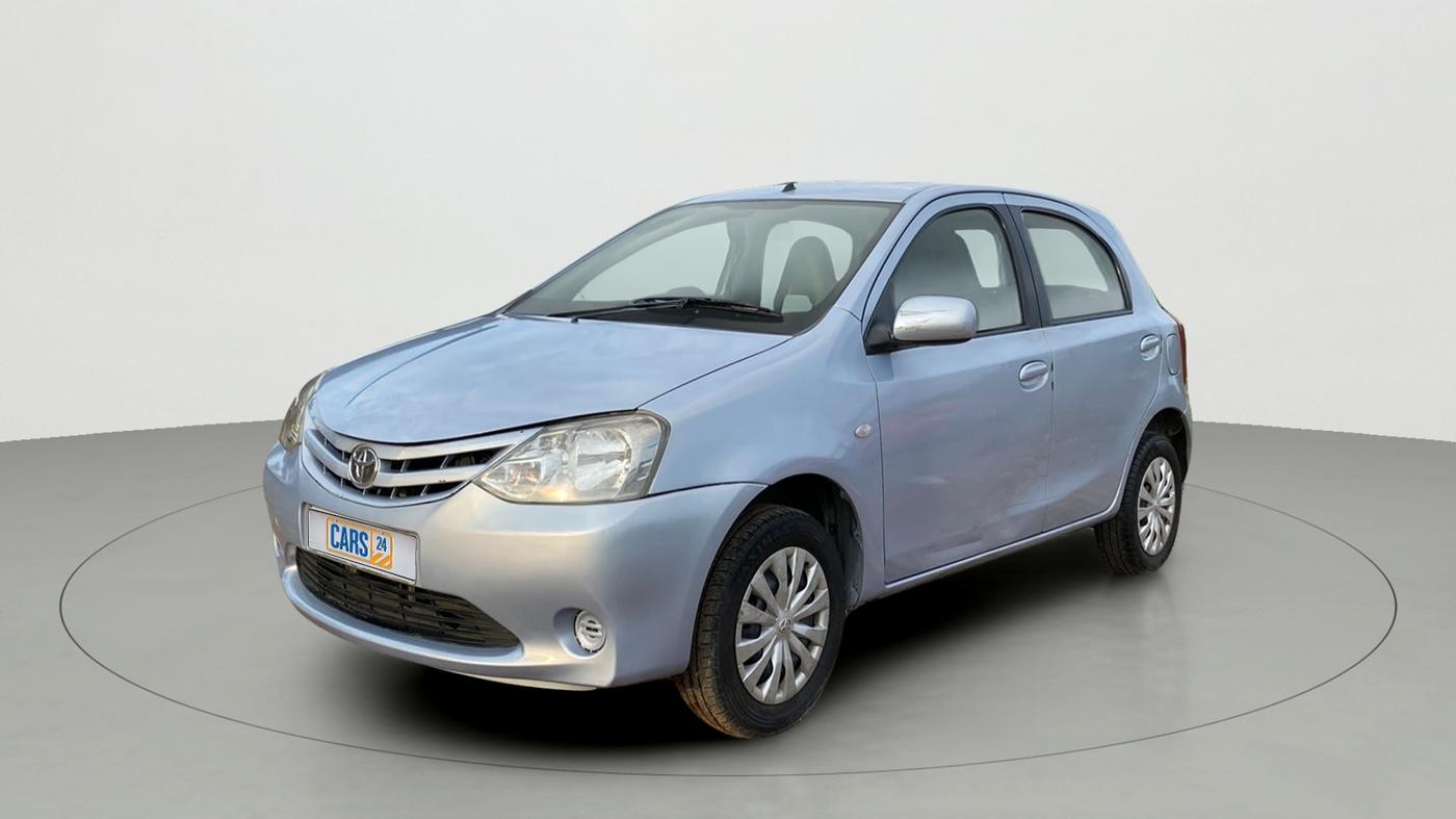 2011 Toyota Etios Liva G, Petrol, Manual, 78,102 km, Left Front Diagonal