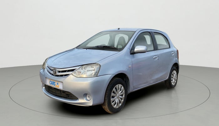 2011 Toyota Etios Liva G, Petrol, Manual, 78,102 km, Left Front Diagonal