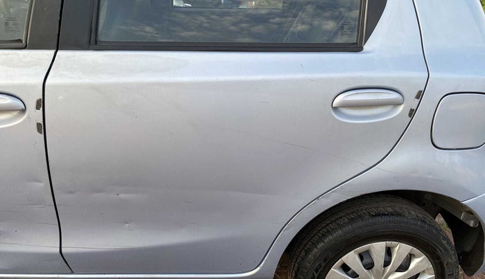 2011 Toyota Etios Liva G, Petrol, Manual, 78,102 km, Rear left door - Minor scratches
