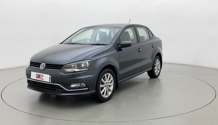 2017 Volkswagen Ameo HIGHLINE1.2L PLUS 16 ALLOY, Petrol, Manual, 1,14,844 km, Left Front Diagonal