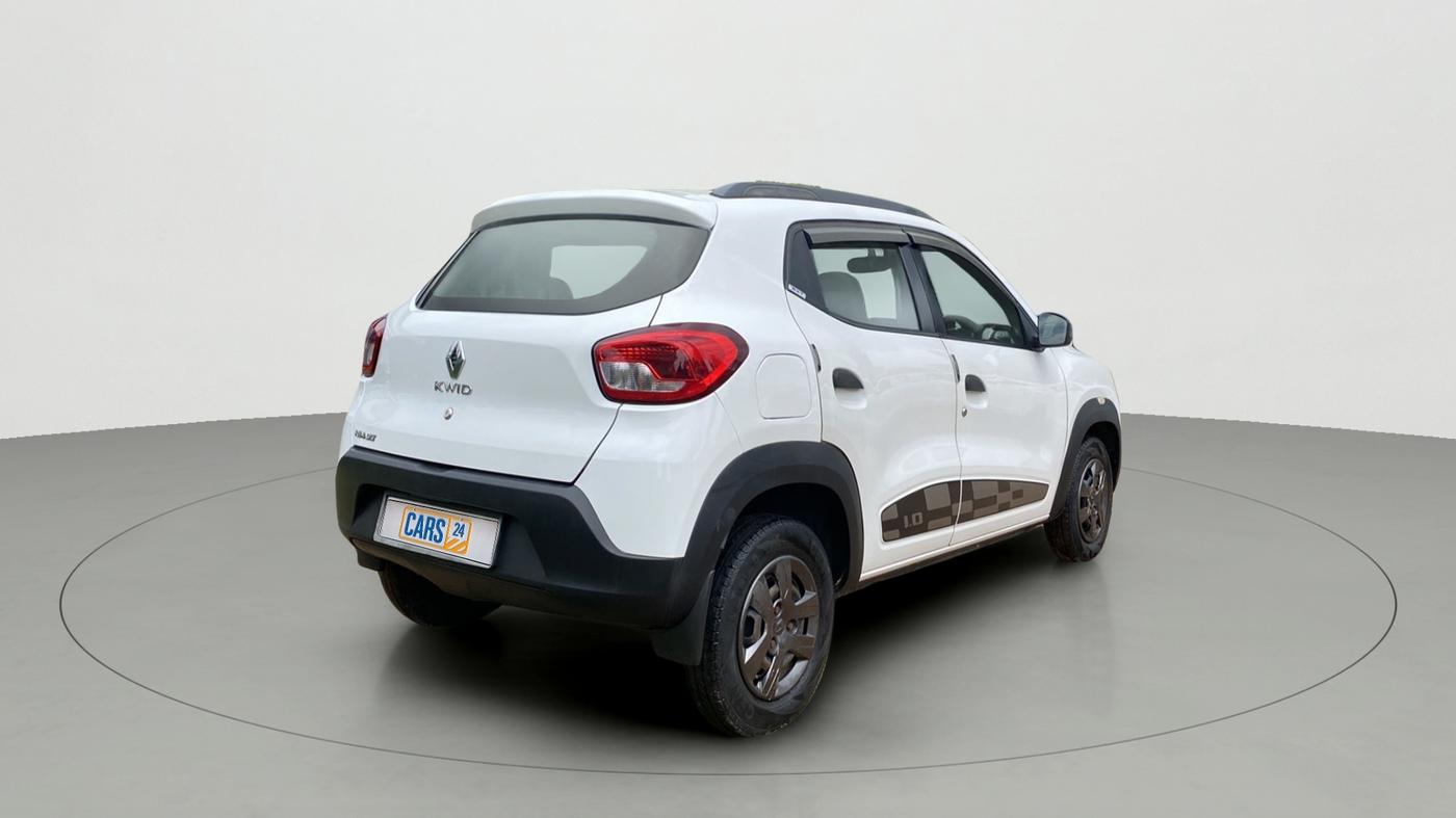 2018 Renault Kwid RXT 1.0 (O), Petrol, Manual, 60,916 km, Right Back Diagonal