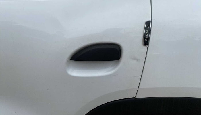 2018 Renault Kwid RXT 1.0 (O), Petrol, Manual, 60,916 km, Rear left door - Slightly dented