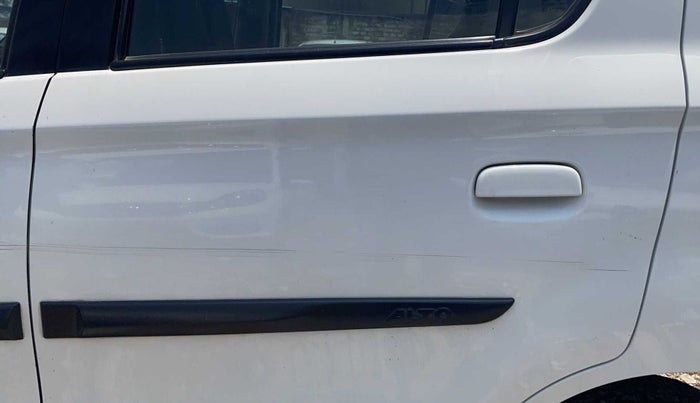 2017 Maruti Alto K10 VXI (O), Petrol, Manual, 54,233 km, Rear left door - Minor scratches