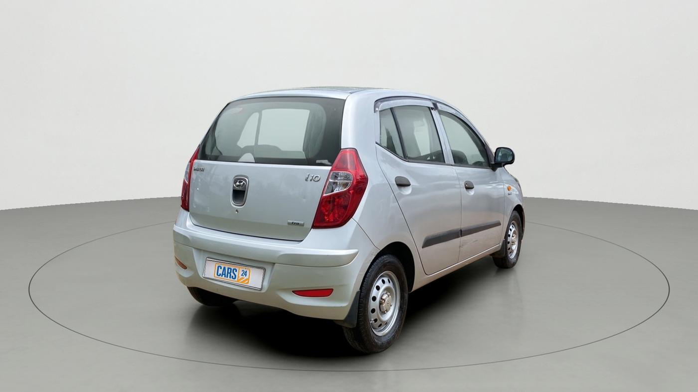 2010 Hyundai i10 ERA 1.1, Petrol, Manual, 53,972 km, Right Back Diagonal