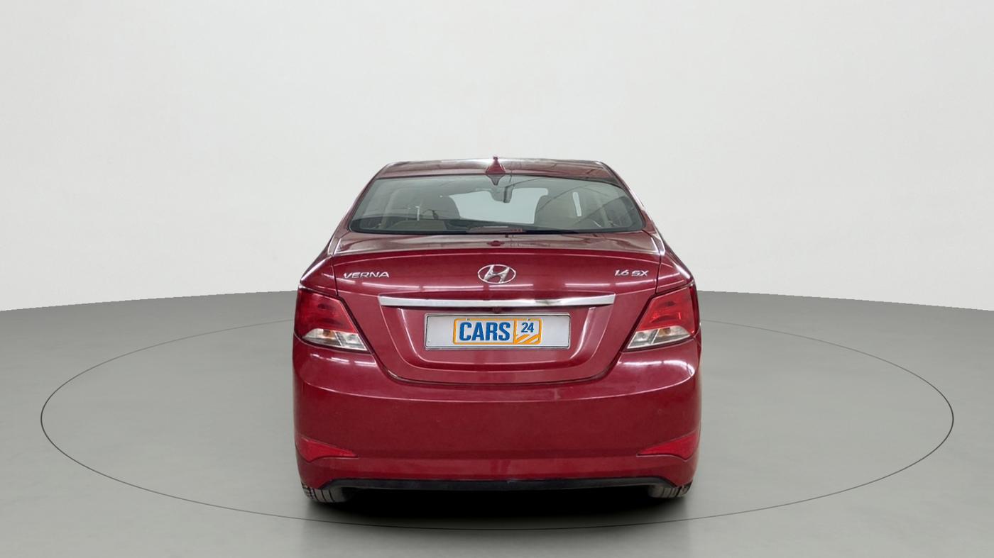 2016 Hyundai Verna 1.6 CRDI SX, Diesel, Manual, 67,877 km, Back/Rear