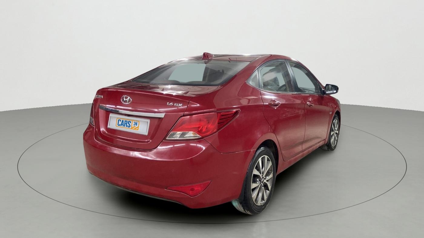 2016 Hyundai Verna 1.6 CRDI SX, Diesel, Manual, 67,877 km, Right Back Diagonal