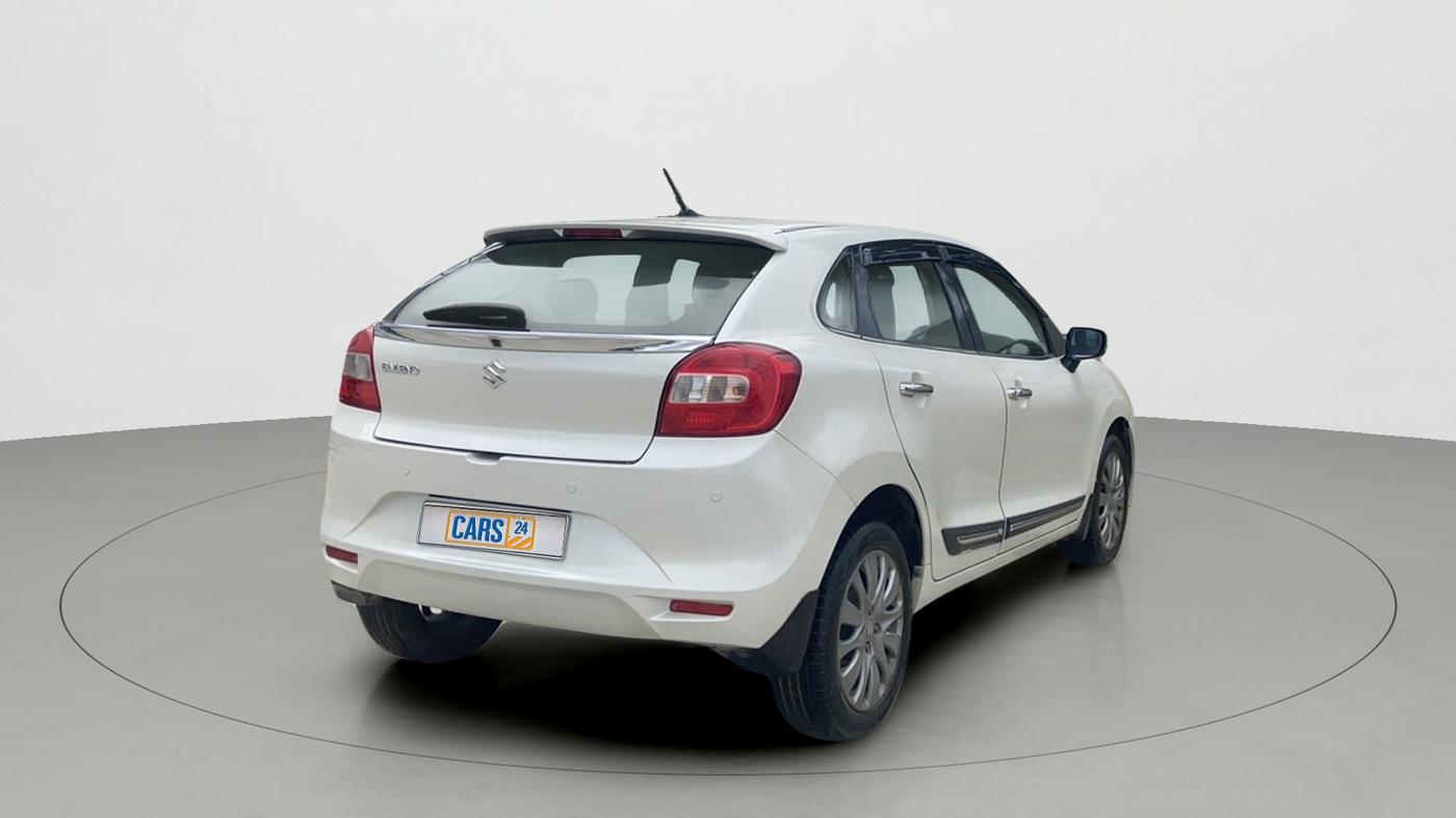 2017 Maruti Baleno ZETA CVT PETROL 1.2, Petrol, Automatic, 52,659 km, Right Back Diagonal