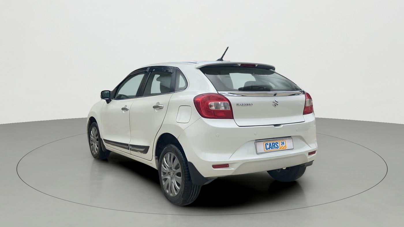 2017 Maruti Baleno ZETA CVT PETROL 1.2, Petrol, Automatic, 52,659 km, Left Back Diagonal