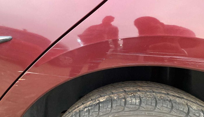 2019 Maruti Ciaz SIGMA 1.5 SHVS MT  PETROL, Petrol, Manual, 3,160 km, Left quarter panel - Slightly dented