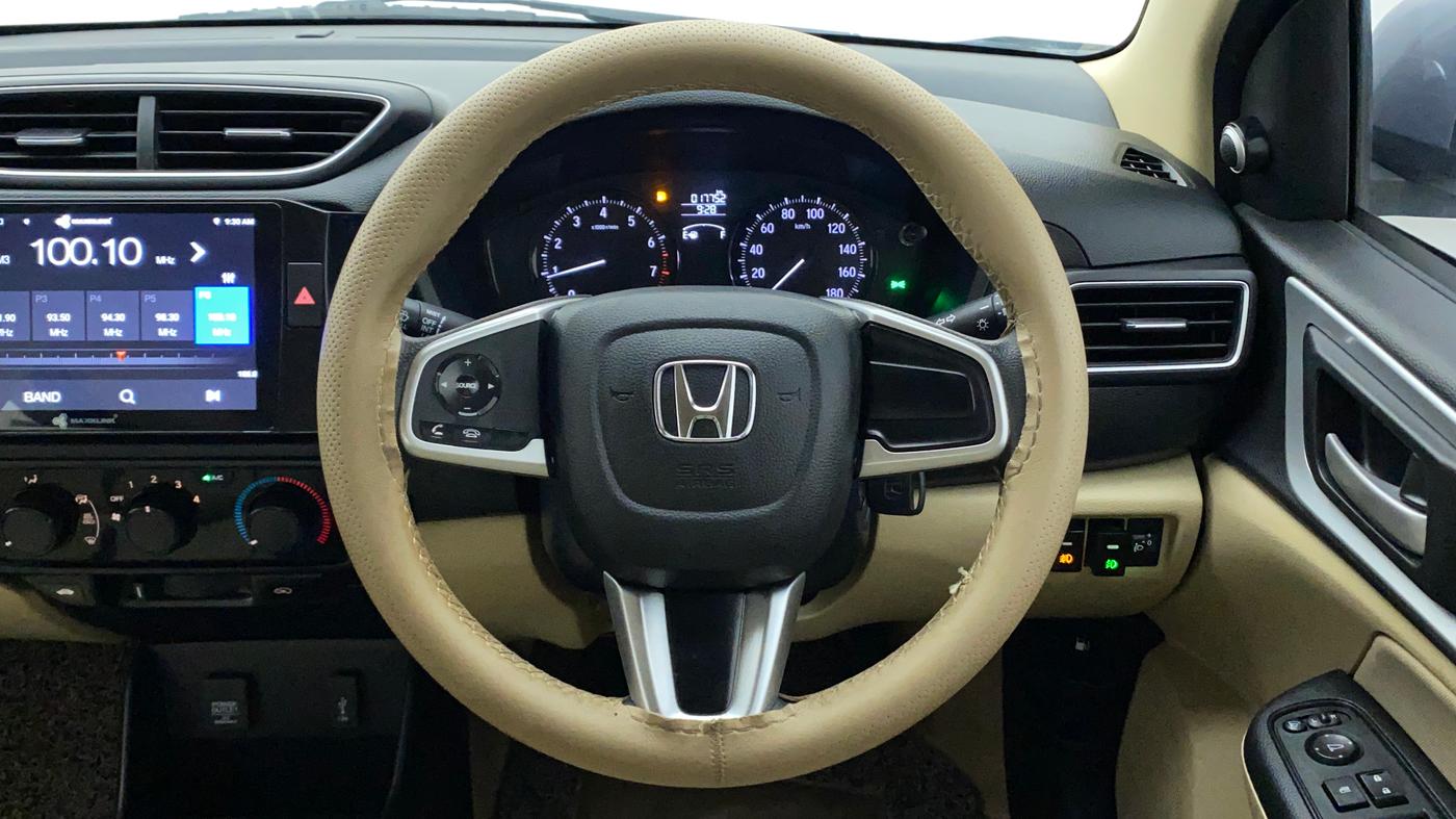 2022 Honda Amaze 1.2L I-VTEC S, Petrol, Manual, 17,752 km, Steering Wheel Close Up