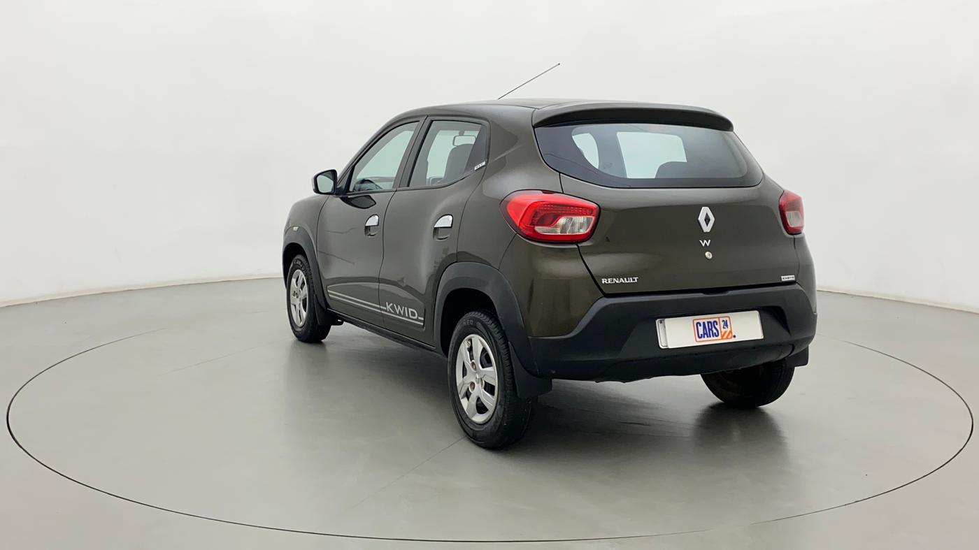 2018 Renault Kwid RXT 1.0 AMT (O), Petrol, Automatic, 34,897 km, Left Back Diagonal