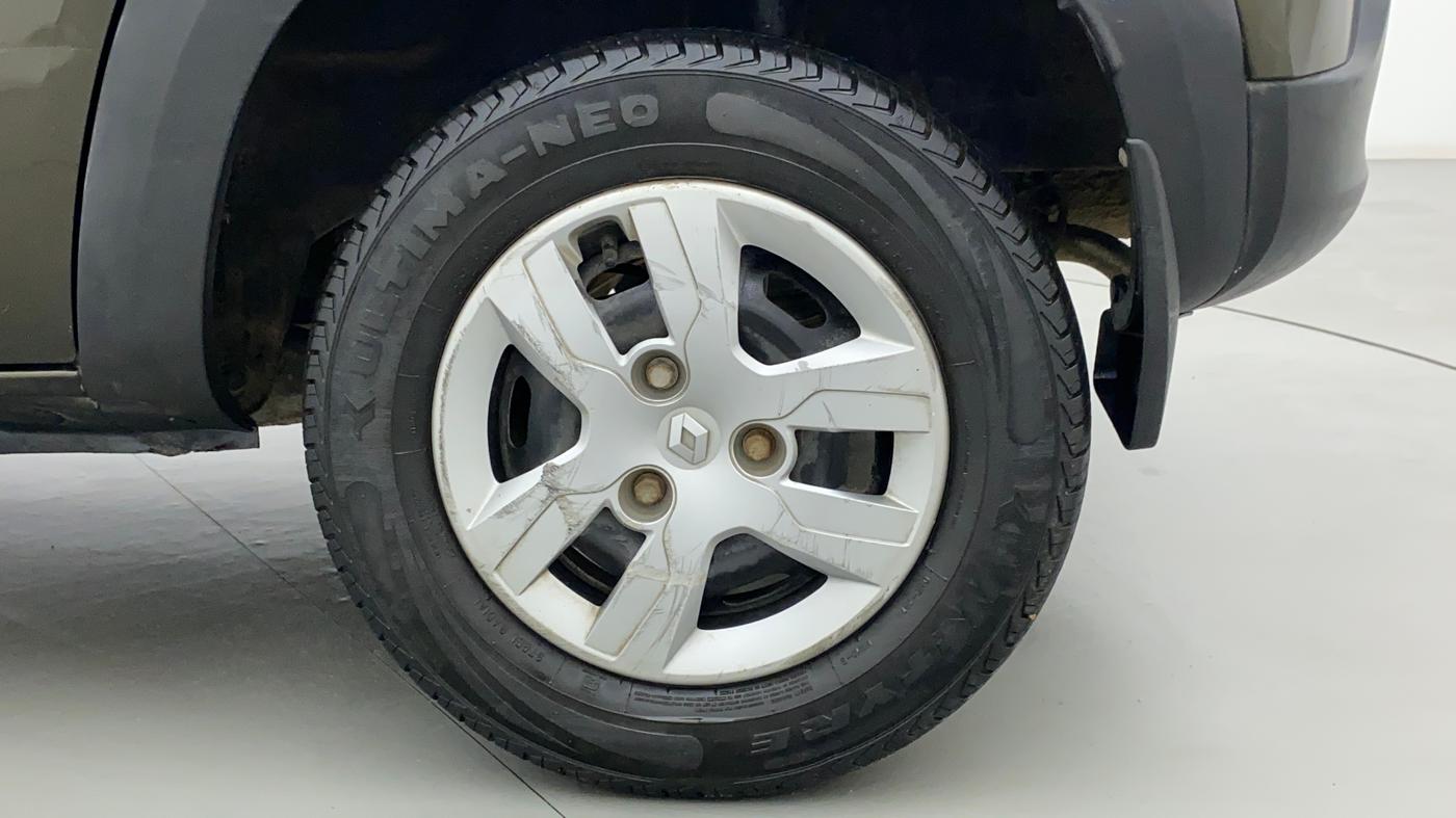2018 Renault Kwid RXT 1.0 AMT (O), Petrol, Automatic, 34,897 km, Left Rear Wheel