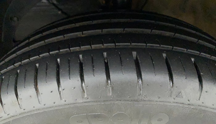 2022 Maruti Baleno ALPHA 1.2 AGS, Petrol, Automatic, 6,942 km, Left Front Tyre Tread