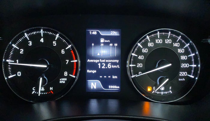 2022 Maruti Baleno ALPHA 1.2 AGS, Petrol, Automatic, 6,942 km, Odometer Image