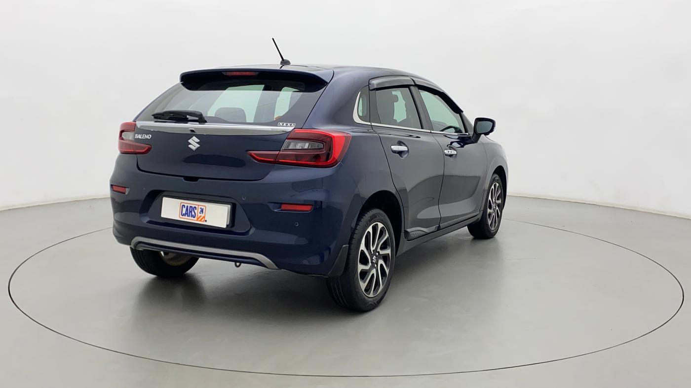 2022 Maruti Baleno ALPHA 1.2 AGS, Petrol, Automatic, 6,942 km, Right Back Diagonal