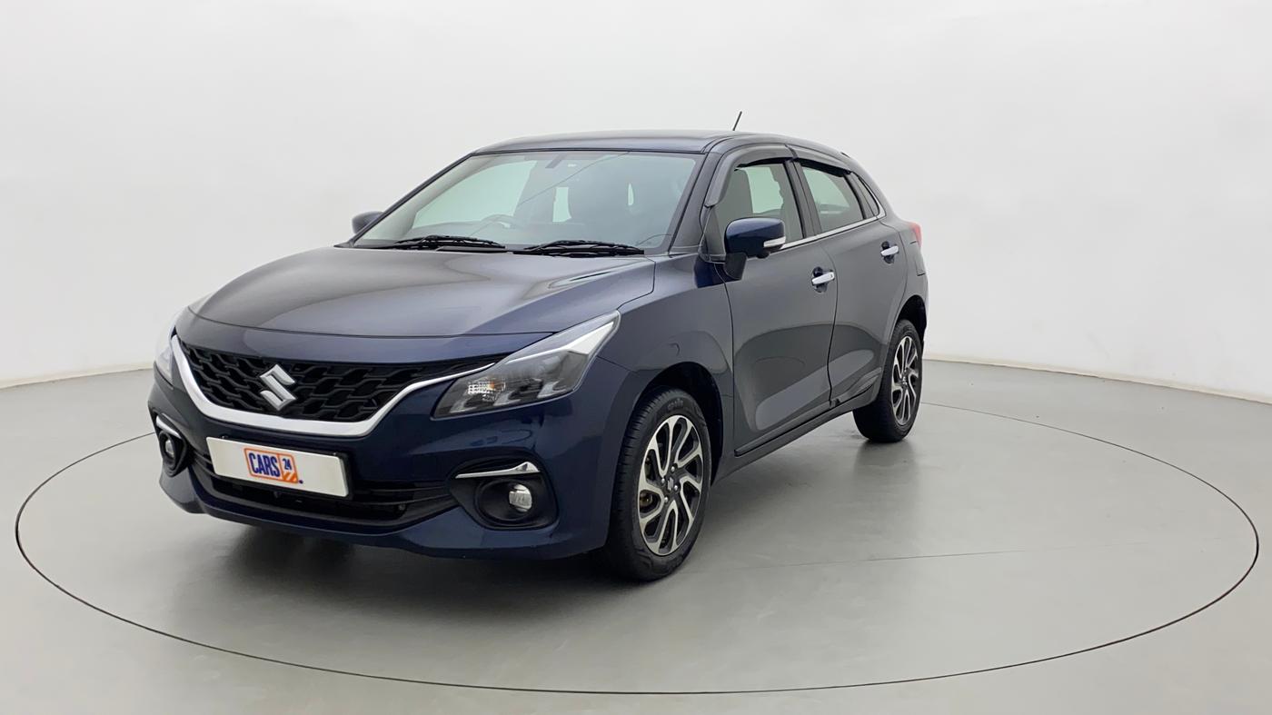 2022 Maruti Baleno ALPHA 1.2 AGS, Petrol, Automatic, 6,942 km, Left Front Diagonal